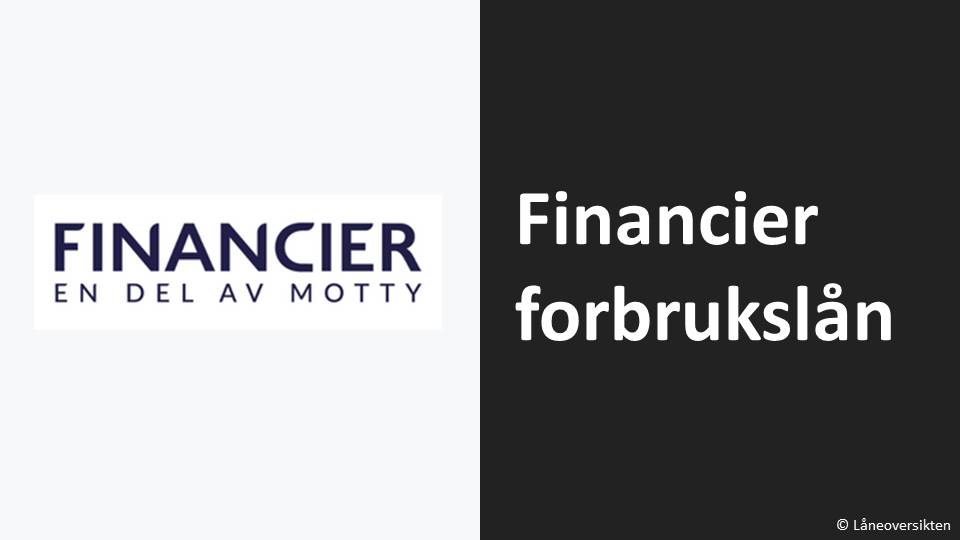 Financier forbrukslån