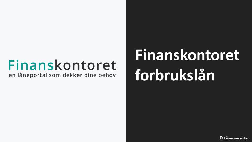 Finanskontoret forbrukslån