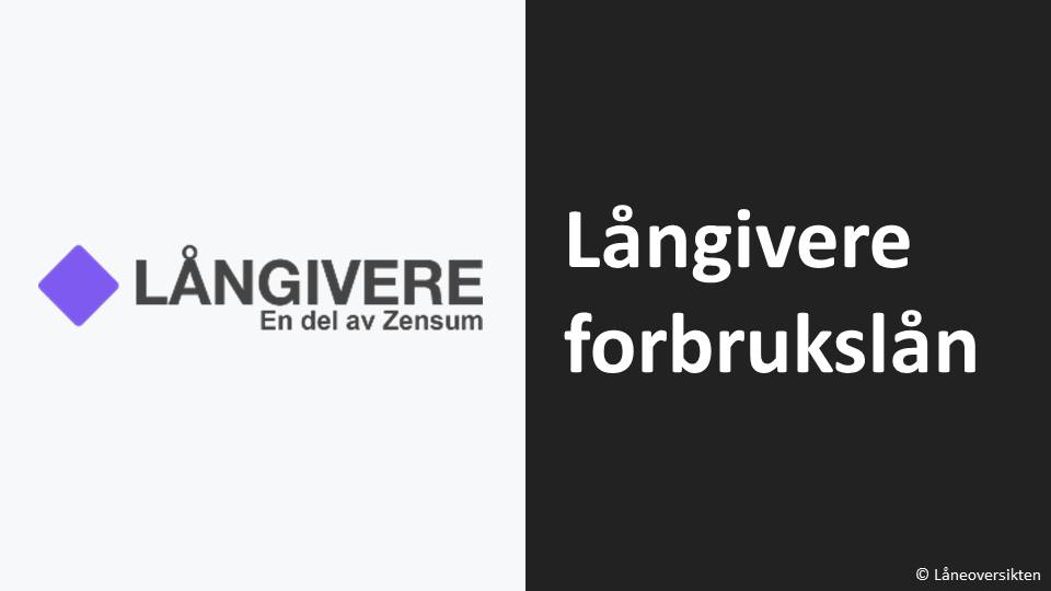 Långivere forbrukslån