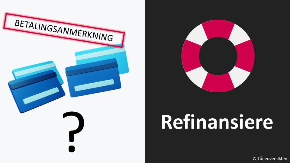 Refinansiere kredittkort med betalingsanmerkning